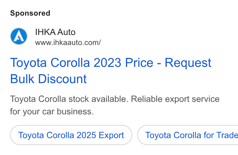 Toyota Corolla 2023